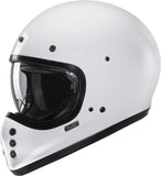 Full-Face Motorcycle Helmet Hjc V60 Advanced Fiberglass Composite White Size 08 M
