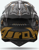 Off-Road Motorcycle Helmet Airoh Wraaap - Wrac35 Thermoplastic Hrt Matte Cyborg Size S