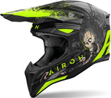Off-Road Motorcycle Helmet Airoh Wraaap - Wrc55 Thermoplastic Hrt Matte Darkness Size S