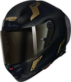 Full-Face Speeding Motorcycle Helmet Nolan X-804 Rs Ultra Carbon Carbon / Gold Aureo 330 Size Xl
