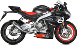 Complete Exhaust System Without Catalytic Converter And Without Sound Certification X-M1 Titanium - Mivv Compatible With Aprilia Rs 660 (2020-2024)