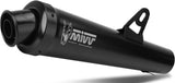 Catalytic Exhaust Tip With Sound Certification X-Cone Steel Black - Mivv Compatible With Honda Hornet 600 (2003-2006)