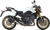 Exhaust Tip With Noise Certification Gp Carbon Carbon - Mivv Compatible With Yamaha Fz-8 - Fazer 8 (2010-2016)
