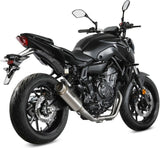 Complete Non-Catalytic Exhaust System With Sound Certification Gppro Titanium - Mivv Compatible With Yamaha Fz-07 (2021-2024)