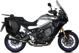 Complete Catalytic Exhaust System With Sound Certification Delta Race Steel Black Carbon - Mivv Compatible With Yamaha Tracer 9 - Gt (2021-2023)