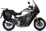 Complete Non-Catalytic Exhaust System With Sound Certification Delta Race Stainless Steel Carbon - Mivv Compatible With Yamaha Tracer 9 - Gt (2021-2023)