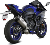 Catalytic Exhaust Tip With Sound Certification Sr-1 Titanium - Mivv Compatible With Yamaha Yzf R7 (2022-2024)