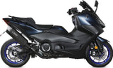 Complete Non-Catalytic Exhaust System With Sound Certification Sr-1 Full Steel Black - Mivv Compatible With Yamaha T-Max 560 (2022-2024)
