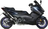 Complete Non-Catalytic Exhaust System With Sound Certification Sr-1 Steel Black - Mivv Compatible With Yamaha T-Max 560 (2022-2024)