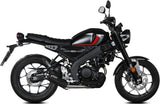 Complete Catalytic Exhaust System With Sound Certification Hr-1 Steel Black - Mivv Compatible With Yamaha Xsr 125 (2022-2024)