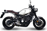 Complete Exhaust System Without Sound Certification Relevance Carbon Black Carbon Cap - Termignoni Compatible With Yamaha Xsr 900 (2014-2020)