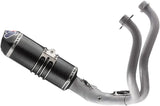 Complete Exhaust System Without Sound Certification Relevance Carbon Carbon Cap - Termignoni Compatible With Yamaha Mt-07 (2014-2020)