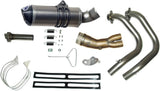 Complete Catalytic Exhaust System Without Sound Certification Relevance Titanium Carbon Cap - Termignoni Compatible With Yamaha Xsr 700 (2014-2020)