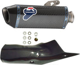 Exhaust Tip With Noise Certification Force Carbon Carbon Cap - Termignoni Compatible With Yamaha Yzf-R1 1000 (2015-2020)