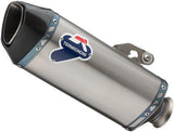 Exhaust Tip Without Sound Certification Force Stainless Steel Carbon Cap - Termignoni Compatible With Yamaha Yzf-R3 (2015-2020)