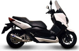 Exhaust Tip Without Sound Certification Relevance Stainless Steel Carbon Cap - Termignoni Compatible With Yamaha X-Max 250 (2009-2020)