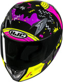 Full-Face Motorcycle Helmet Hjc Y10 Advanced Polycarbonate Mc3H Mika Size 07 S