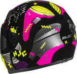 Full-Face Motorcycle Helmet Hjc Y10 Advanced Polycarbonate Mc3H Mika Size 09 L