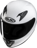 Full-Face Motorcycle Helmet Hjc Y10 Advanced Polycarbonate Pearl White Size 08 M