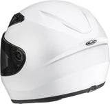Full-Face Motorcycle Helmet Hjc Y10 Advanced Polycarbonate Pearl White Size 08 M
