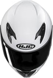 Full-Face Motorcycle Helmet Hjc Y10 Advanced Polycarbonate Pearl White Size 07 S