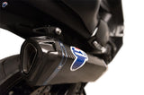 Complete Exhaust System Without Sound Certification Scream Carbon Carbon Cap - Termignoni Compatible With Yamaha Xp 530 T-Max (2017-2019)