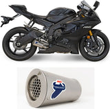 Exhaust Tip Without Sound Certification Gp2R-R Stainless Steel - Termignoni Compatible With Yamaha Yzf-R6 (2006-2023)