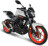 Exhaust Tip Without Sound Certification Relevance Titanium Carbon Cap - Termignoni Compatible With Yamaha Yzf-R3 (2015-2020)
