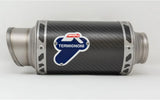Exhaust Tip Without Sound Certification Gp Carbon - Termignoni Compatible With Yamaha Mt-3 (2015-2020)
