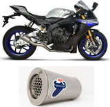 Exhaust Tip Without Sound Certification Gp2R-R Stainless Steel - Termignoni Compatible With Yamaha R1 - M (2015-2020)