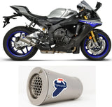 Exhaust Tip Without Sound Certification Gp2R-R Stainless Steel - Termignoni Compatible With Yamaha R1 - M (2015-2020)
