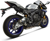 Exhaust Tip Without Sound Certification Gp Carbon - Termignoni Compatible With Yamaha R1 - M (2015-2020)