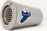 Exhaust Tip Without Sound Certification Gp2R-R Stainless Steel - Termignoni Compatible With Yamaha N-Max 125 (2017-2020)