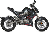 Complete Non-Catalytic Exhaust System With Sound Certification Gp Steel Black - Mivv Compatible With Zontes Zt 125 U (2021-2024)