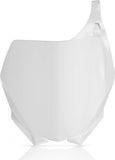 Front Number Plate - Acerbis Compatible With Yamaha Yz 450 F (2006-2009)