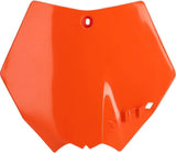 Front Number Plate - Acerbis Compatible With Ktm 350 Sx-F (2011-2012)