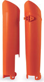 Fork Cover - Acerbis Compatible With Ktm 400 Exc-F (2008-2011)