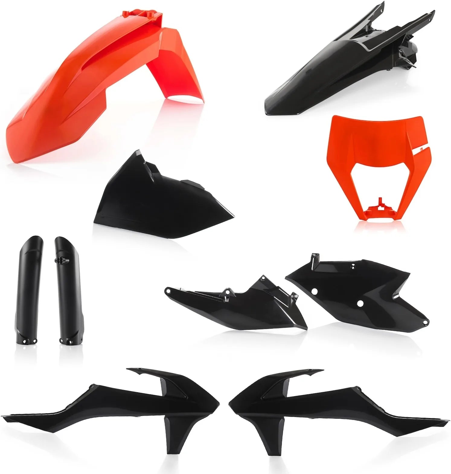 Plastics Full Kit - Acerbis Compatible With Ktm 250 Xc-W Tpi (2019)