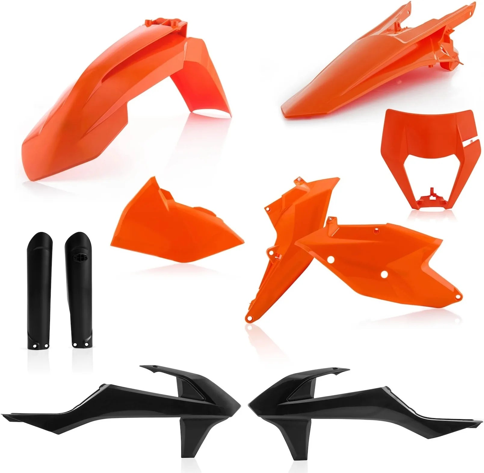 Plastics Full Kit - Acerbis Compatible With Ktm 250 Xc-W Tpi (2019)