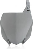 Front Number Plate - Acerbis Compatible With Yamaha Yz 250 F (2019-2023)