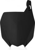 Front Number Plate - Acerbis Compatible With Yamaha Yz 250 F (2019-2023)
