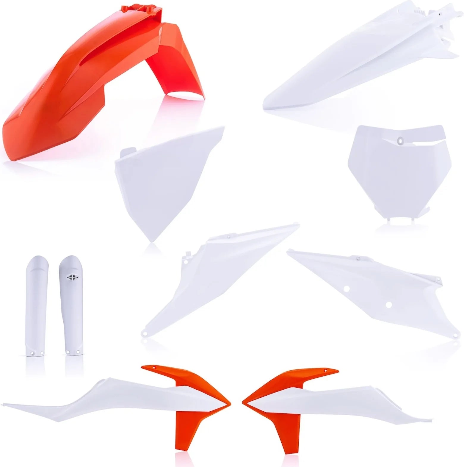 Plastics Full Kit - Acerbis Compatible With Ktm 150 Sx (2019-2020)