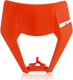 Headlight Mask - Acerbis Compatible With Ktm 300 Exc Tpi (2018-2019)
