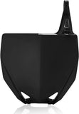 Front Number Plate - Acerbis Compatible With Yamaha Yz 65 (2018-2024)