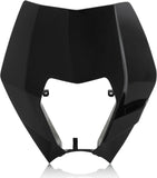 Headlight Mask - Acerbis Compatible With Ktm 250 Exc (2008-2013)