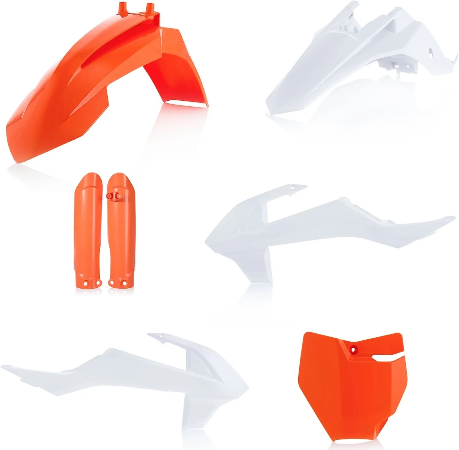Plastics Full Kit - Acerbis Compatible With Ktm 65 Sx (2019-2023)