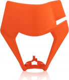 Headlight Mask - Acerbis Compatible With Ktm 450 Exc-F (2020-2023)