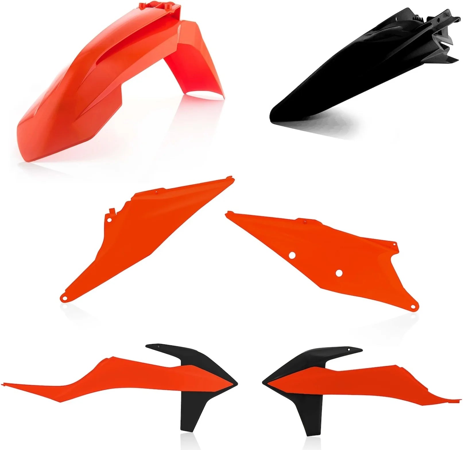 Plastics Kit - Acerbis Compatible With Ktm 125 Xc-W (2020-2021)