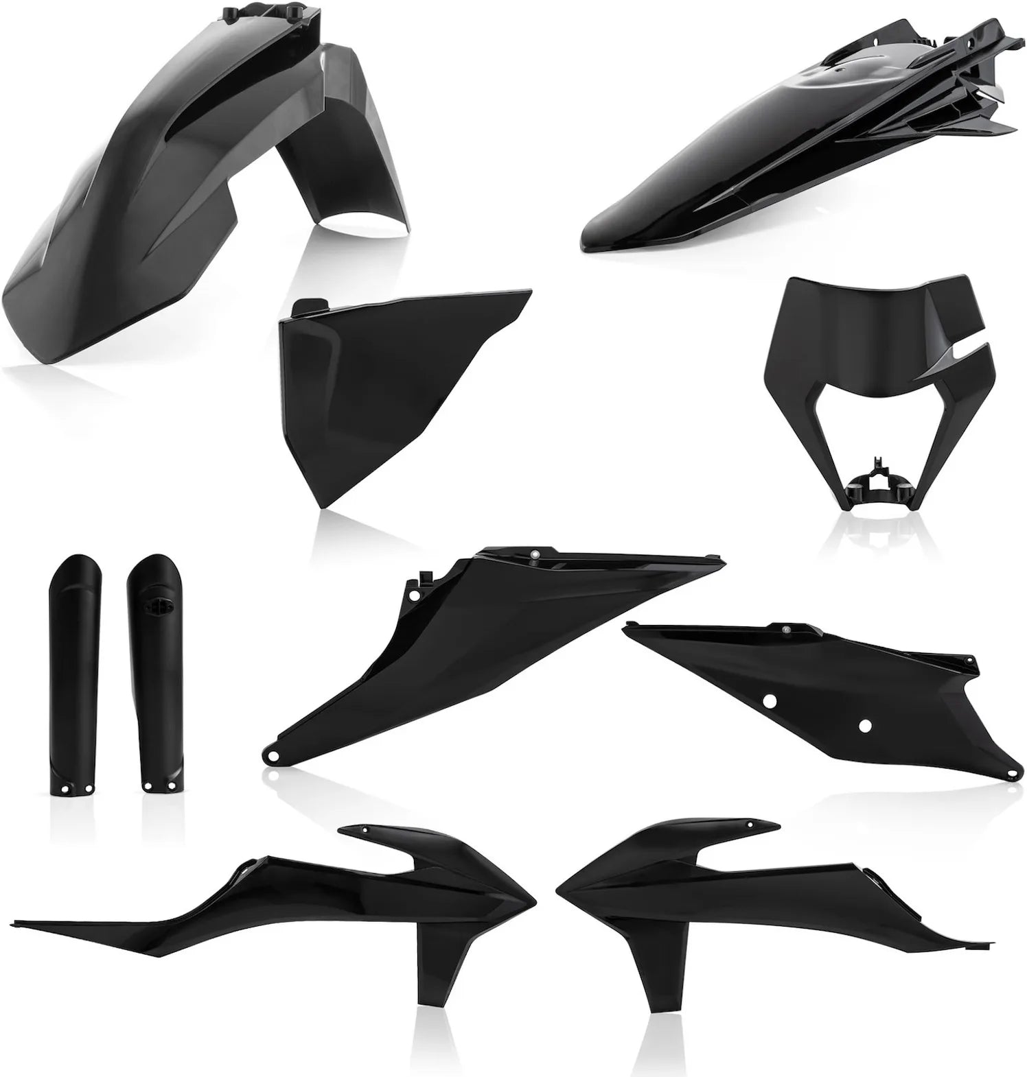 Plastics Full Kit - Acerbis Compatible With Ktm 250 Xc-W Tpi (2020-2022)