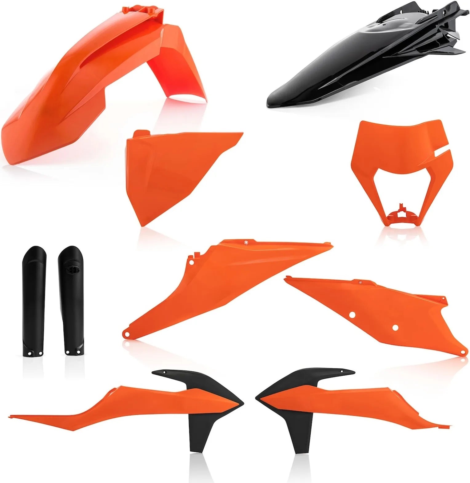 Plastics Full Kit - Acerbis Compatible With Ktm 250 Xc-W Tpi (2020-2022)